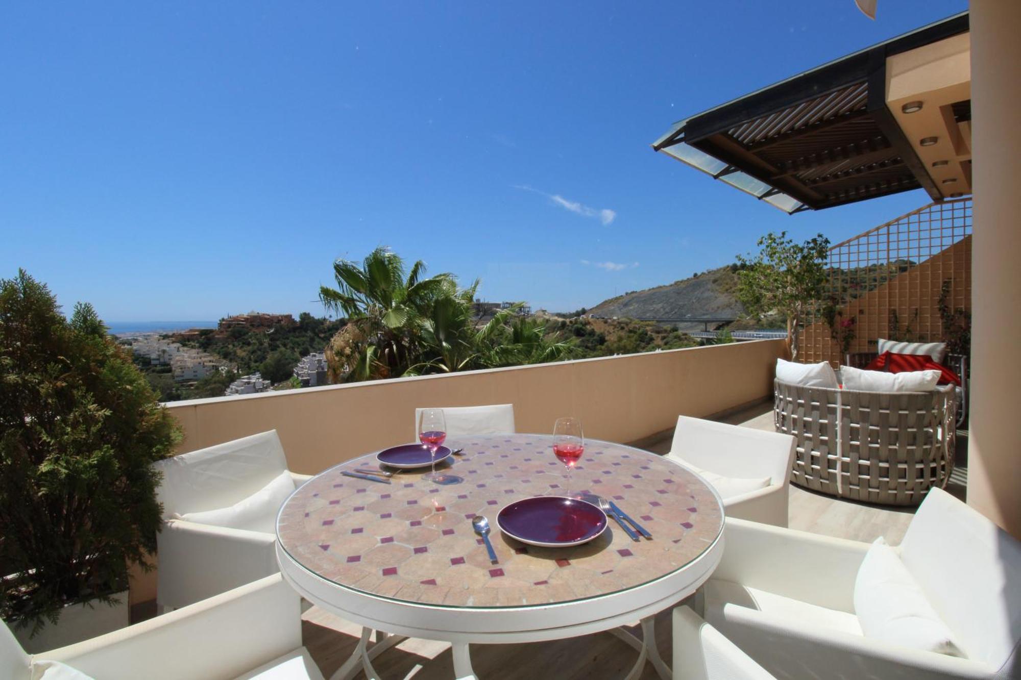 Apartamento Lovely Duplex Penthouse With Spectacular Sea View Marbella